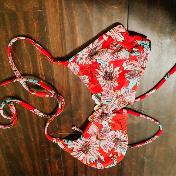 Floral Swim Top NWOT - Picture 2 of 3